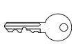 flat key