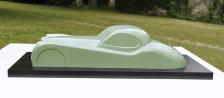 SCULPTURE JAGUAR XK 120