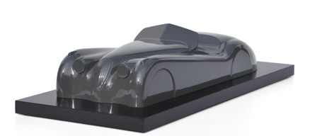 SCULPTURE JAGUAR XK 120