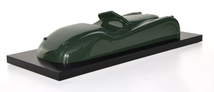 SCULPTURE JAGUAR XK 120